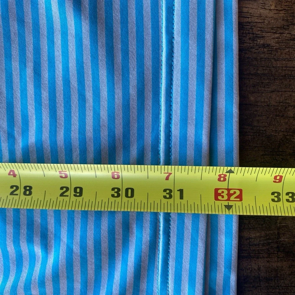 Peter Millar Summer Comfort Polo Shirt Mens Extra Large Striped Stretch Golf - Picture 5 of 5